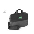 GENOA. Polstrovaná taška na notebook z 600D recyklovaného polyesteru s vysokou hustotou 15"