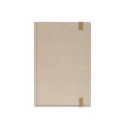 DICKINSON. Zápisník formátu A5 v pevné vazbě vyrobený z papíru cukrové třtiny (80% cukrové třtiny) s linkovanými stránkami