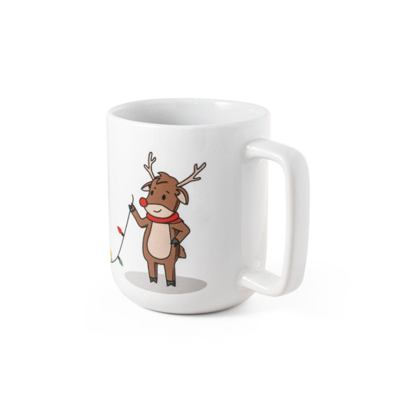 REINDEER. Hrnek s vánočním potiskem 330 ml