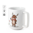 REINDEER. Hrnek s vánočním potiskem 330 ml