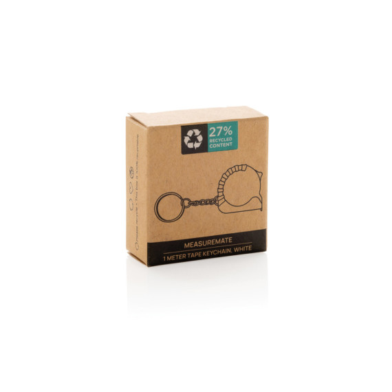 Klíčenka s 1m metrem MeasureMate z RCS recykl. ABS
