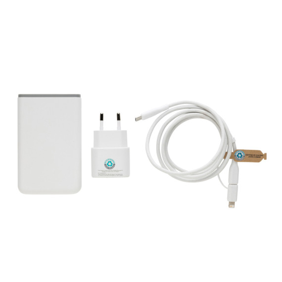 Nabíjecí sada 3ks Surge 20W USB C z RCS recykl. plastu