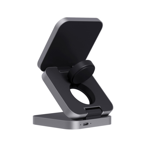 Skládací nabíječka 3v1 15W Terra z RCS recykl. hliníku