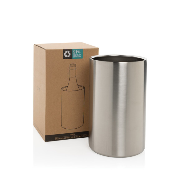 Kbelík na víno Vino z RCS recykl. nerezové oceli