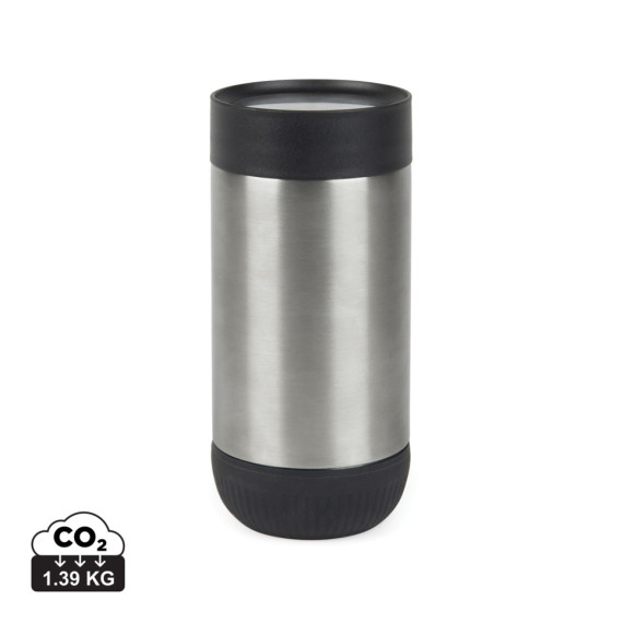 Termohrnek s push zavíráním VINGA Erie z RCS recyk. SS 350ml