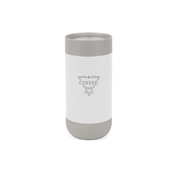 Termohrnek s push zavíráním VINGA Erie z RCS recyk. SS 350ml