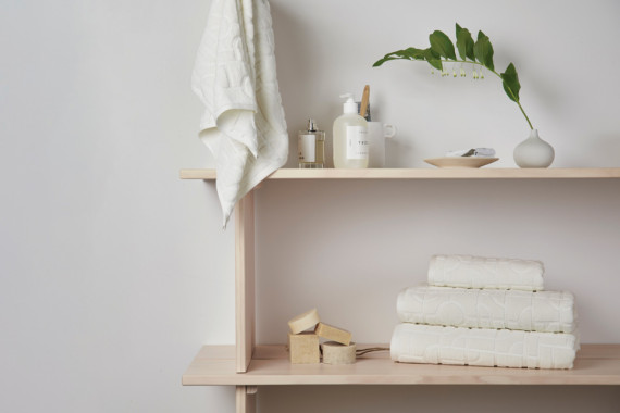 Sada 4ks ručníků VINGA Verso z OCS organické bavlny