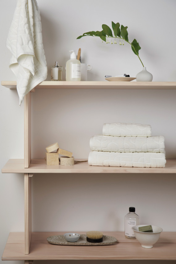 Sada 4ks ručníků VINGA Verso z OCS organické bavlny