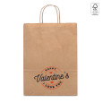 LEIA. Taška z kraftového papíru (115 g/m²)
