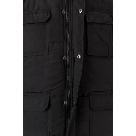 VL MEFITIS. Polstrovaná vesta s mnoha kapsami (220 g/m²) z polyesteru (100 %)