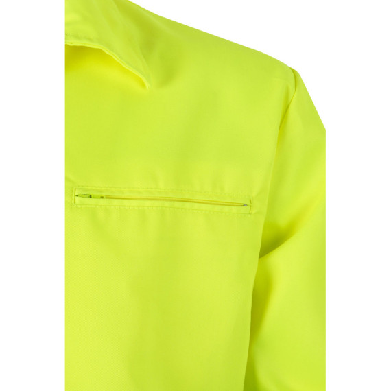 VL NEPTUNE. Dvoubarevná keprová bunda (210 g/m²) z polyesteru (80 %) a bavlny (20 %)