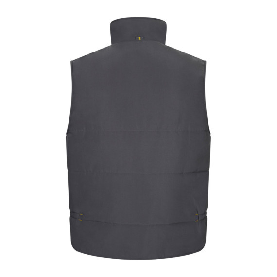 VL NERGAL. Vycpaná vesta, dvoubarevná, vícekapsová (120 g/m²), z polyesteru (100 %)