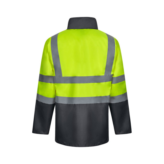 VL JUNO. Dvoubarevná parka 4v1 (180g/m²), z polyesteru (100%) s PU zátěrem