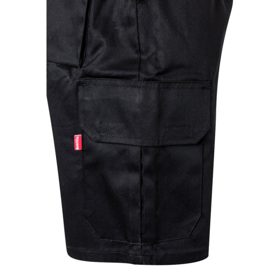 VL CHIONE. Bermudy z kepru s mnoha kapsami (200 g/m²), z bavlny (35 %) a polyesteru (65 %)