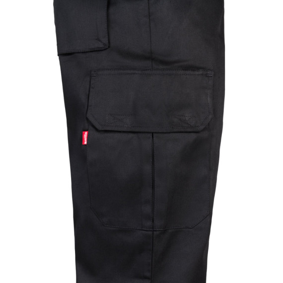 VL MABON. Keprové kalhoty s více kapsami (200 g/m²), z bavlny (35 %) a polyesteru (65 %)