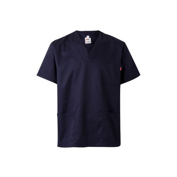 VL ILLAPA. Keprová tunika (190 g/m²) s krátkými rukávy z polyesteru (65 %) a bavlny (35 %)