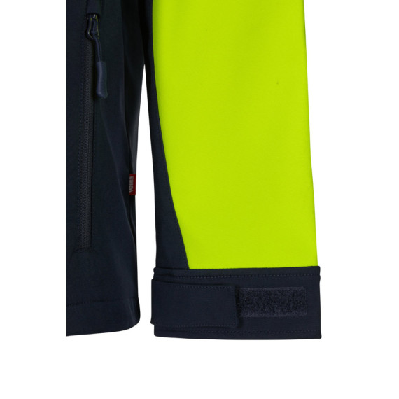 VL HESTIA LARGE. Dvoubarevná softshellová bunda (280 g/m²), s fleecovou podšívkou a TPU membránou, z polyesteru (96 %) a elastanu (4 %)