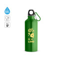 RE-LANDSCAPE M. Láhev z recyklovaného hliníku (100% rAL) s karabinou 530 ml