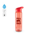GILMORE. Recyklovaného PET (100% rPET) sportovní láhev s lesklým průsvitným povrchem 750 ml
