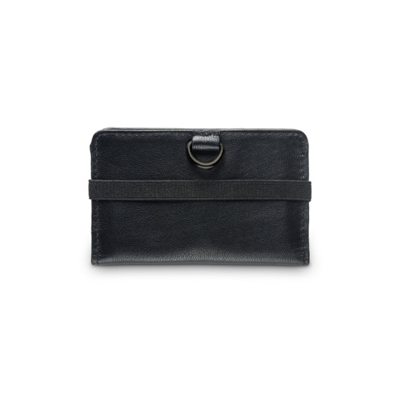 ORVYN. Kožená peněženka s blokováním RFID na 10 karet