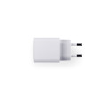 WEGENER. Napájecí adaptér s portem USB-A 18W a USB-C 20W ve recyklovaného ABS (100% rABS)
