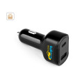 DIRAC. Adaptér do zapalovače cigaret s portem USB-A 18W a USB-C 20W ve recyklovaný ABS (100 % rABS)
