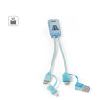 BERNERS. Superrychlý USB kabel 6v1 ve recyklovaného PET (100% rPET)