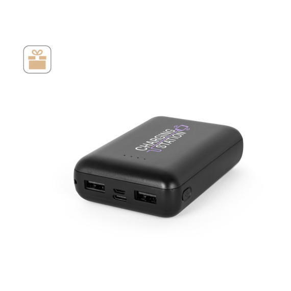 LEAKEY 10. Powerbanka 10 000 mAh ve recyklovaného ABS (100% rABS)