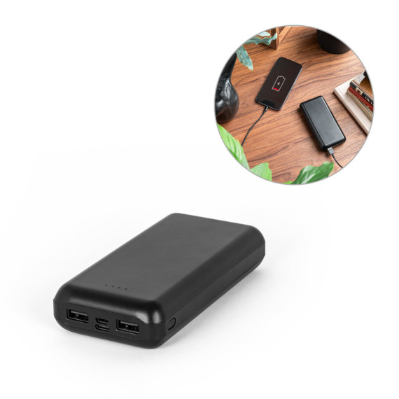 LEAKEY 20. Powerbanka 20 000 mAh ve recyklovaného ABS (100% rABS)