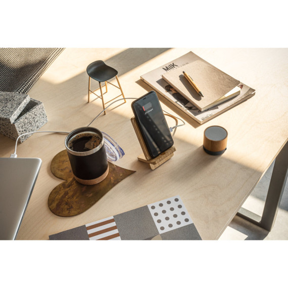 RE-GLASHOW. 3W přenosný reproduktor s výdrží baterie 4h30m na ​​recyklovaného ABS (100% rABS)