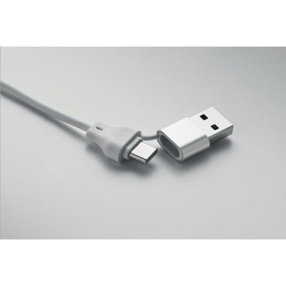 BULE, Přívěsek na klíče s kabelem 4v1