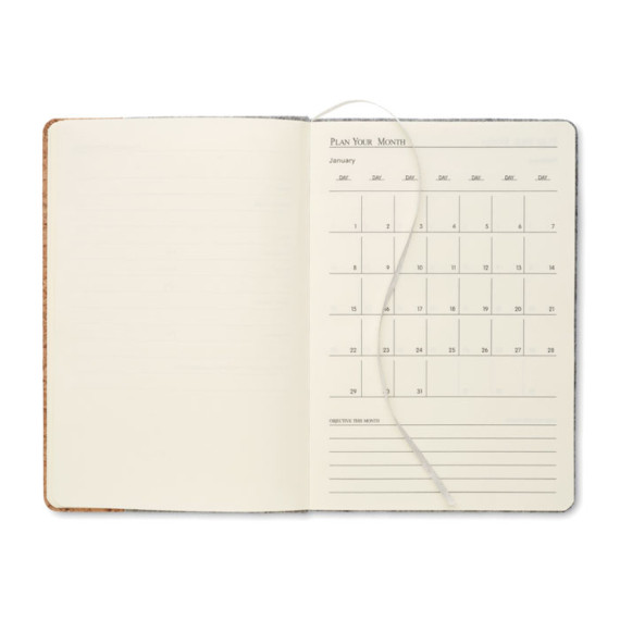 CORKBOOK, Korkový zápisník A5 s RPET