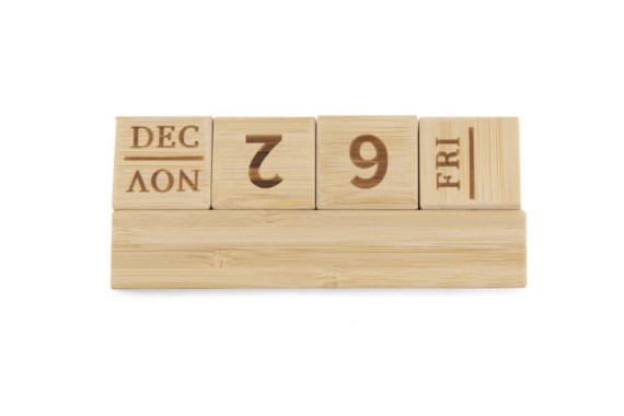 Bambusový kalendář NEN