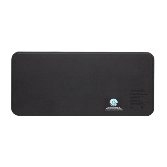 Bezdrátová stolní nabíječka Swiss Peak 3v1 z RCS recykl. PU