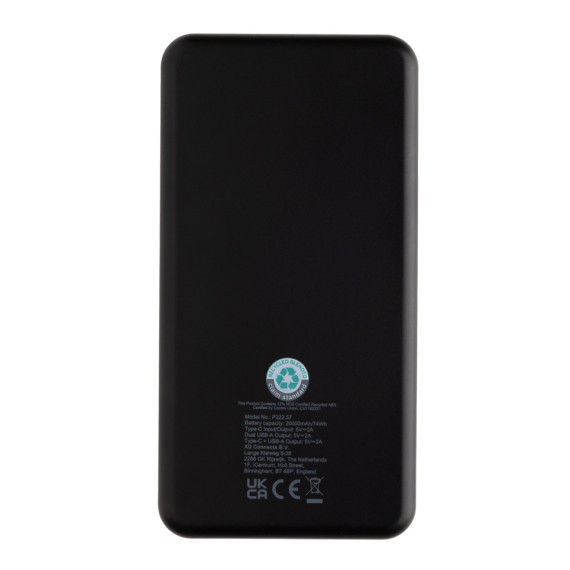 Powerbanka Boostcore 20000mAh s USB C z RCS recykl. plastu