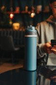 Uzavíratelná láhev Omni Sip 720ml z RCS recyklované oceli