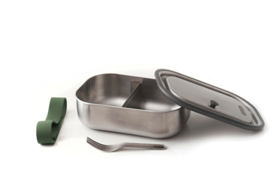 Velká nerezová krabička na jídlo Black+Blum