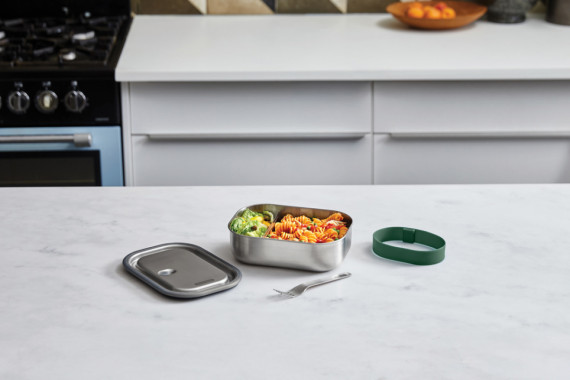 Velká nerezová krabička na jídlo Black+Blum