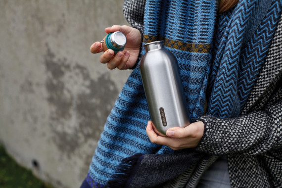 Ocelová láhev na vodu 600ml Black+Blum