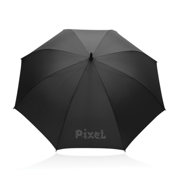 30" auto open deštník Tony z RPET Aware™ a akáciového dřeva