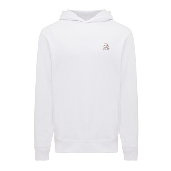 Mikina s kapucí a bočními kapsami IQONIQ Yengo z rec. bavlny