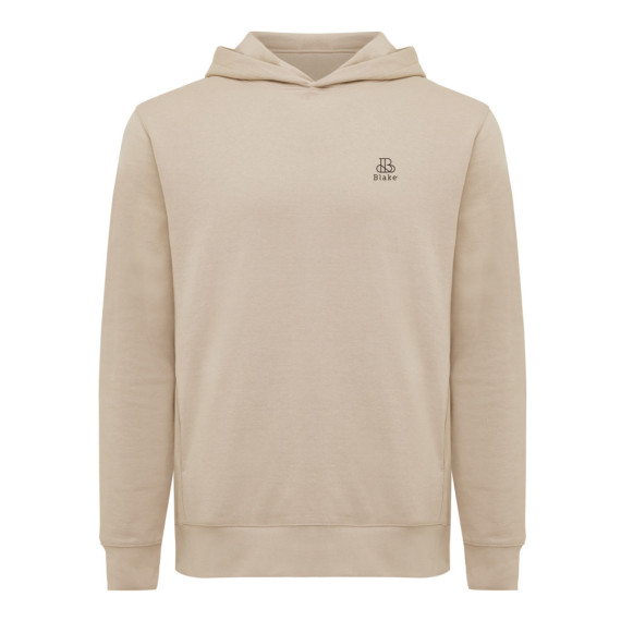 Mikina s kapucí a bočními kapsami IQONIQ Yengo z rec. bavlny