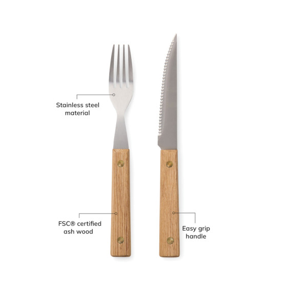 Sada 8ks příborů na grilování VINGA Paso