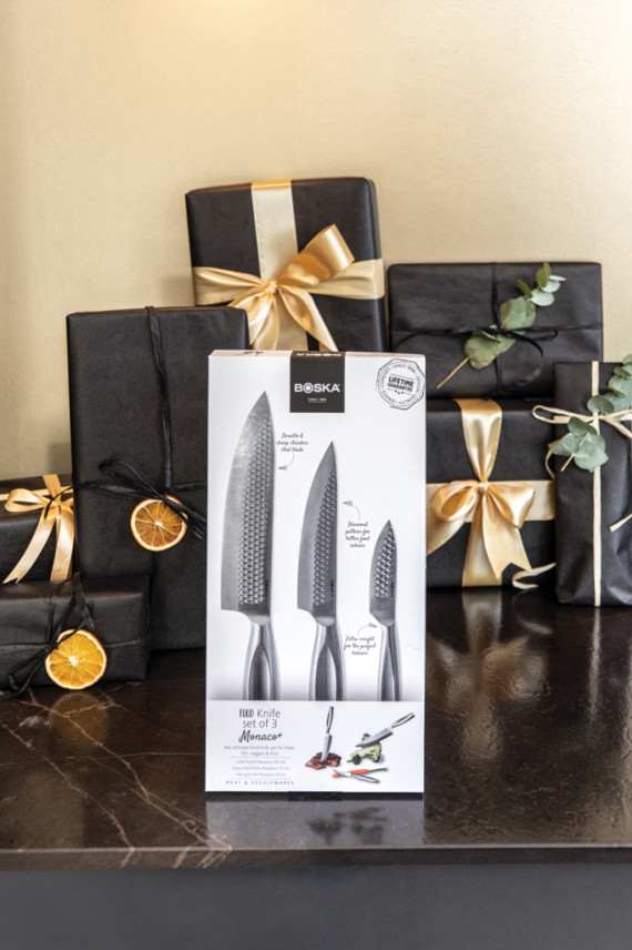 Sada 3 kuchyňských nožů BOSKA Monaco+
