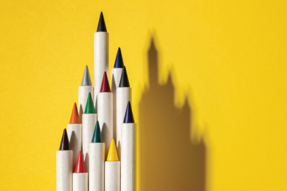 Sada 12ks barevných nekonečných tužek Micki GRS