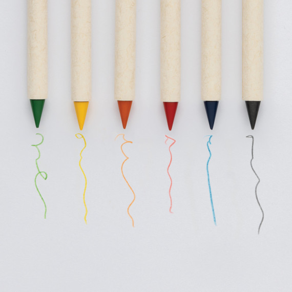 Sada 6ks barevných nekonečných tužek Micki GRS