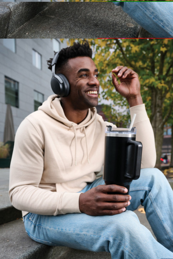 Termohrnek 1200ml Peakflow z RCS recykl. nerezové oceli