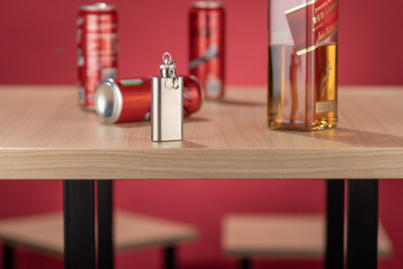 Přívěsek na klíče placatka FLASIK 50 ml