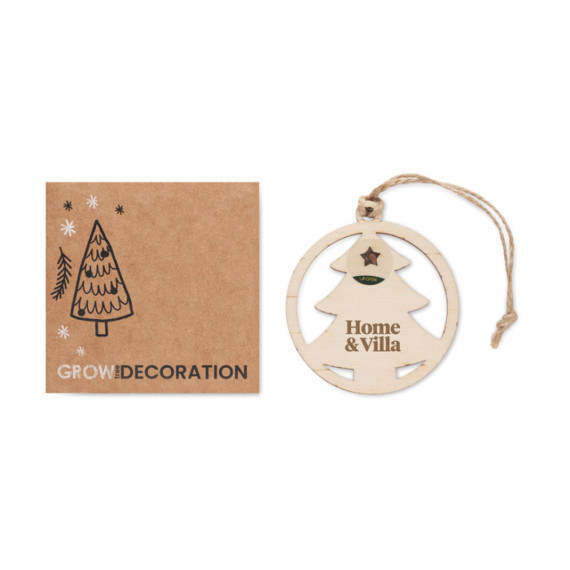 ARSEED, Dřevěná ozdoba, stromek