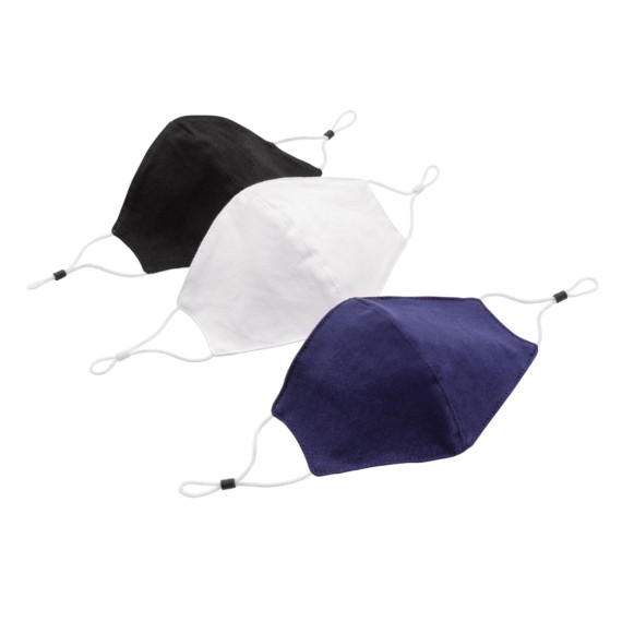 Opakovaně použitelná 2vrstvá bavlněná rouška